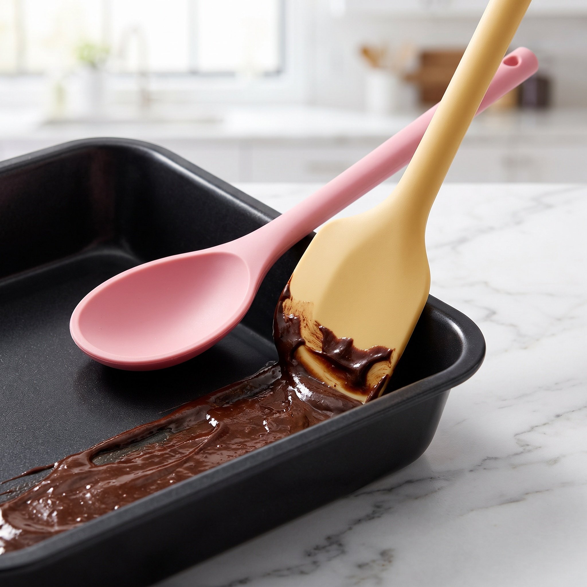 Baking Kitchen Set - 1세트 실리콘 조리용 주걱 세트, 내열성