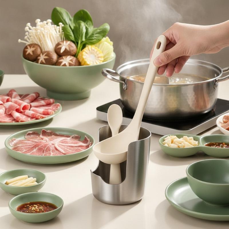 2-in-1 스테인리스 스푼 받침대 겸 냄비 뚜껑 거치 - Kitchen Baking Rack 리뷰 및 가격