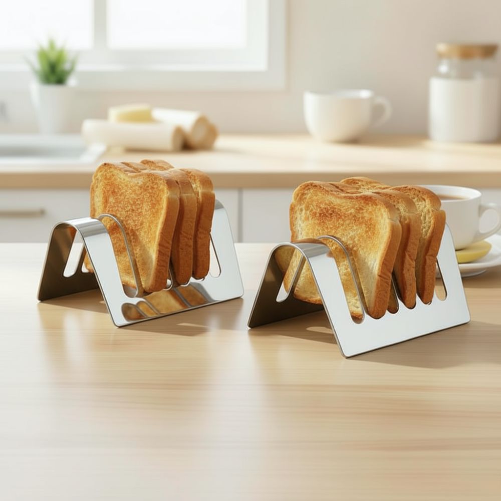 튼튼한 스테인리스 스틸 소재의 빵 보관대, 토스트 슬라 - Kitchen Baking Rack 리뷰 및 가격