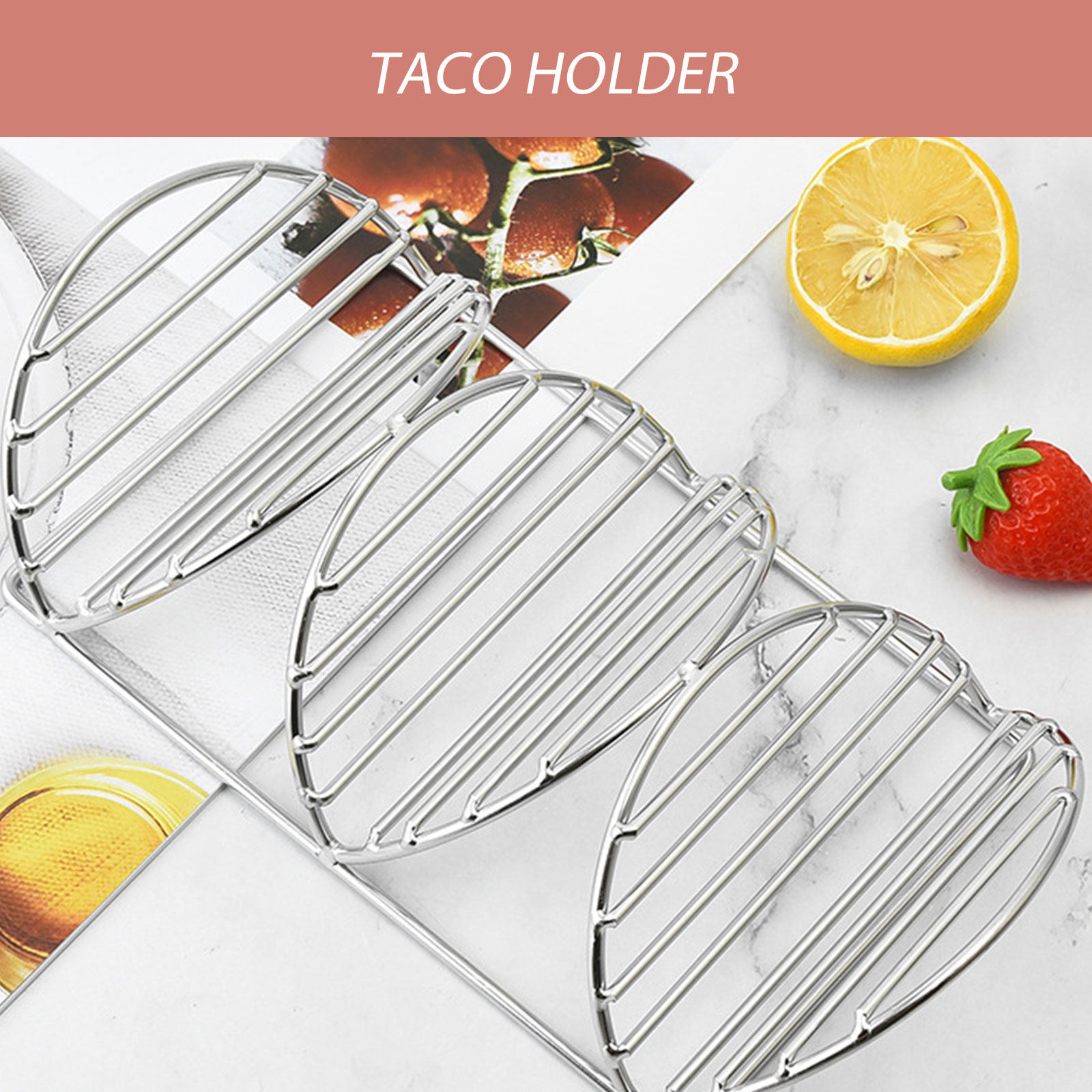 타코, 부리토, 팬케이크, 또띠아, 치킨 롤 등을 올려 - Kitchen Baking Rack 리뷰 및 가격