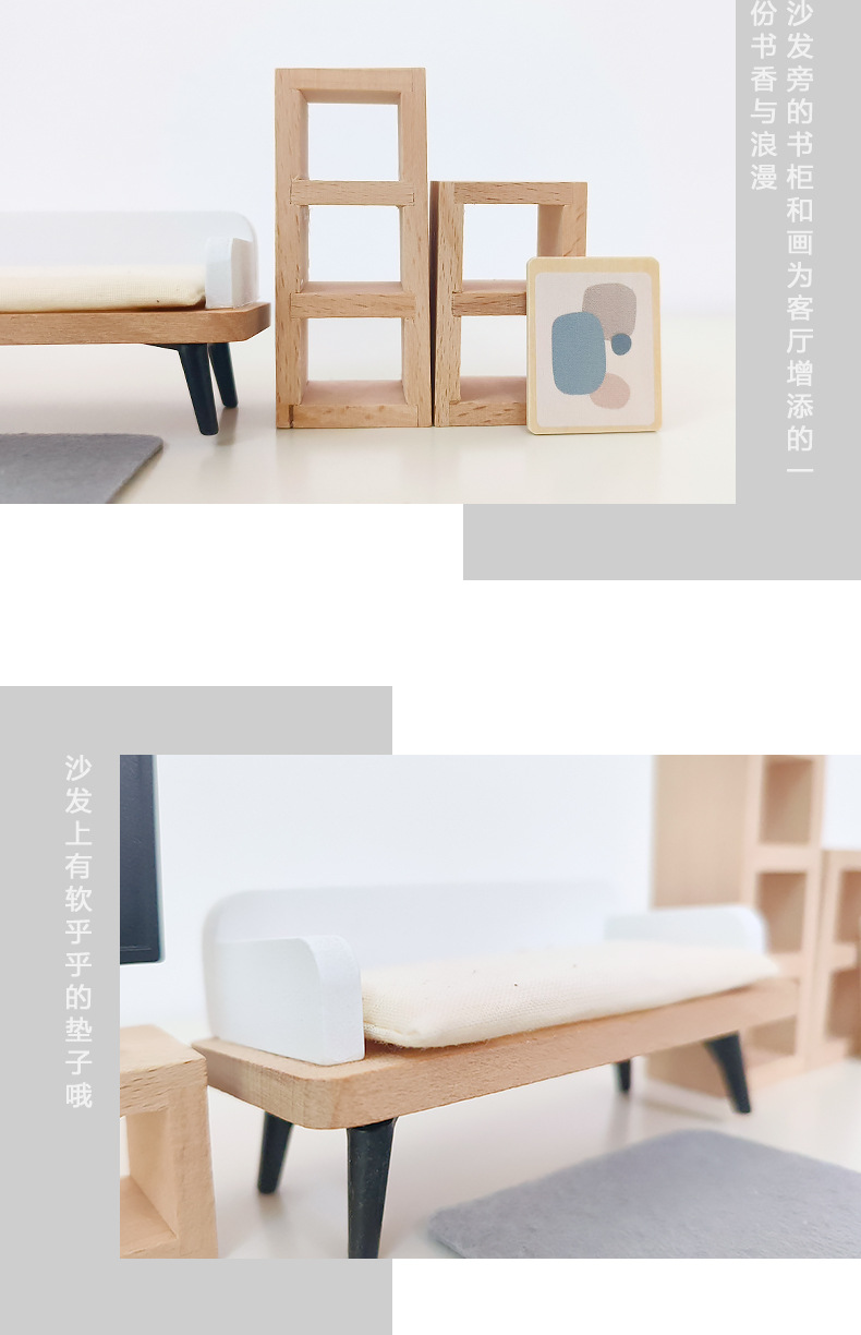 현대 인형 집 가구 주방 나무 미니어처 욕실 침실 인형 - Kitchen Uncle 리뷰 및 가격