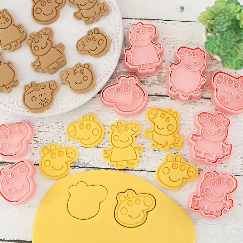 8개입 페파피그 쿠키 커터 세트 (상자 포함), 3D  - Baking Kitchen Set 리뷰 및 가격
