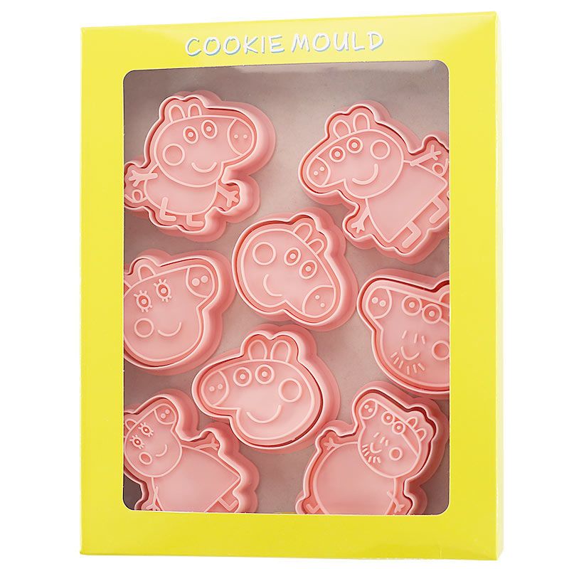 8개입 페파피그 쿠키 커터 세트 (상자 포함), 3D  - Baking Kitchen Set 리뷰 및 가격