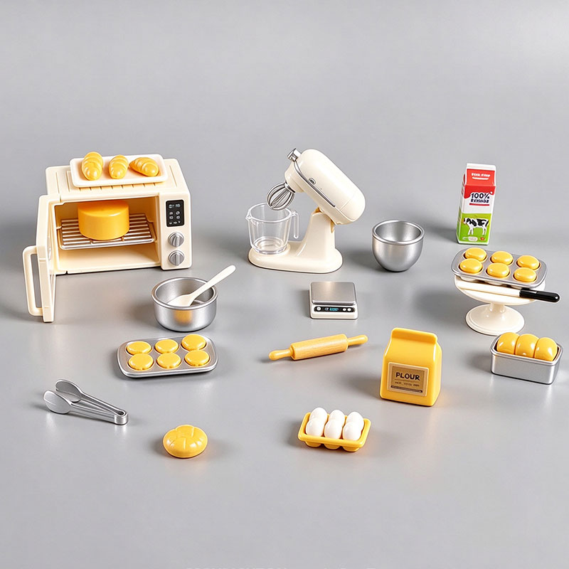 미니 베이킹 놀이 세트, 인형집 주방 미니어처 오븐,  - Baking Kitchen Set 리뷰 및 가격