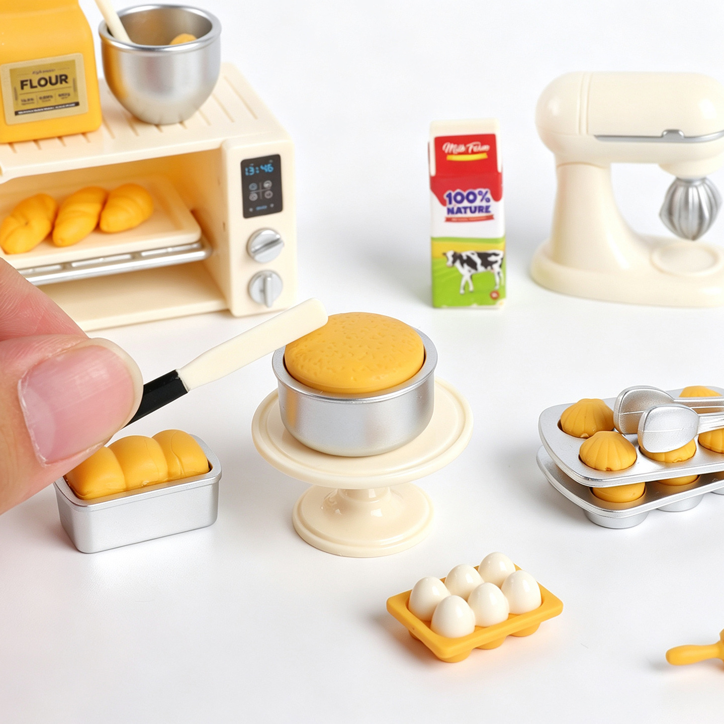 미니 베이킹 놀이 세트, 인형집 주방 미니어처 오븐,  - Baking Kitchen Set 리뷰 및 가격